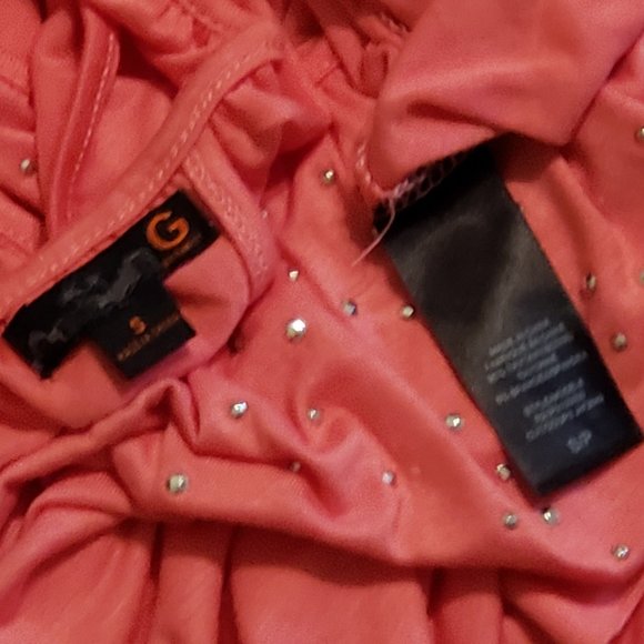 G by Guess Coral Studded Top S - Picture 4 of 4